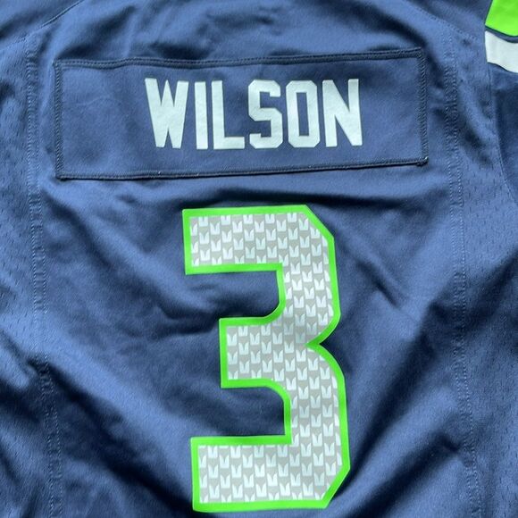 Kids Russell Wilson Seahawks jersey size M 10-12 - Picture 6 of 6